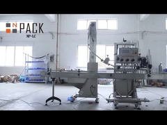 αυτόματη μηχανή υψηλής ταχύτητας 6 τροχών για το κάλυμμα γυάλινων μπουκαλιών με ανεβάστρα καπάκι