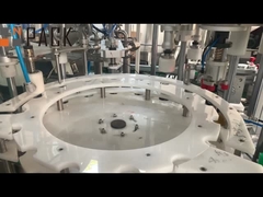 Μηχανή πλήρωσης και κάλυψης μονότοπου με αυτοματοποιημένη περισταλτική αντλία, κρέμα προσώπου, καλλυντική λοσιόν