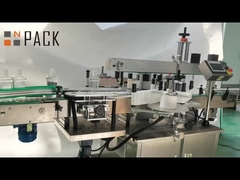 αυτόματη μηχανή επισήμανσης μπουκαλιών σαμπουάν, απορρυπαντικού, σάλτσου πετρελαίου και σαμπουάν δύο πλευρών υψηλής ακρίβειας