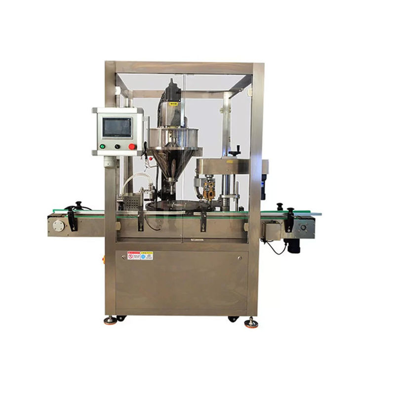 Automatic Powder Filling And Capping Machine Monoblock Filling System